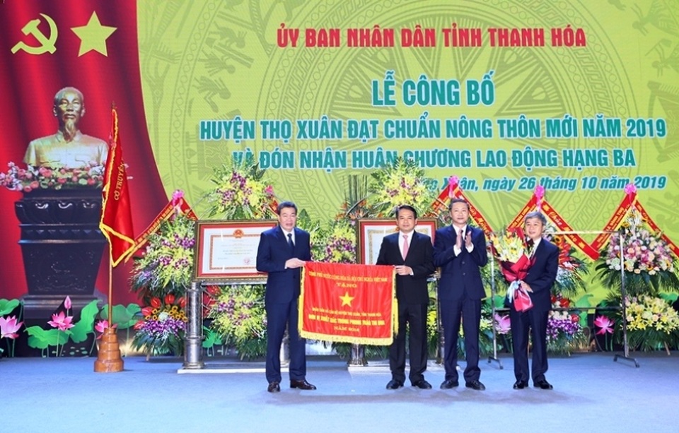 Huyện thứ 4 của Thanh Hóa được Thủ tướng công nhận đạt chuẩn nông thôn mới - 4 Huyện thứ 4 của Thanh Hóa được Thủ tướng công nhận đạt chuẩn nông thôn mới - 4