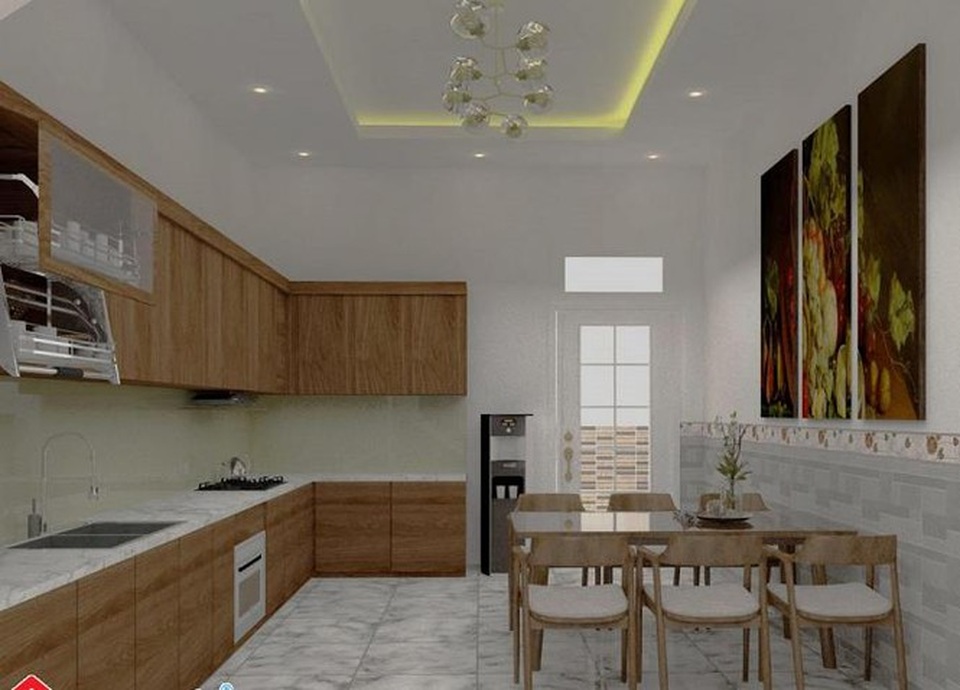 Mẫu nhà phố 4 tầng vẻ đẹp hiện đại gây sốt - 3 Mẫu nhà phố 4 tầng vẻ đẹp hiện đại gây sốt - 3