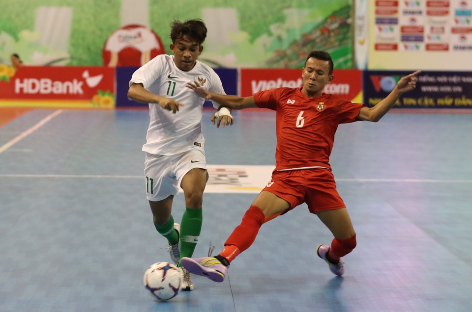 Futsal Việt Nam quyết thắng Myanmar để giành vé dự giải châu Á - 2 Futsal Việt Nam quyết thắng Myanmar để giành vé dự giải châu Á - 2