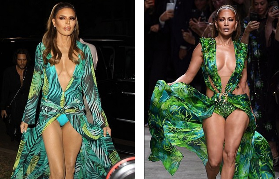 Người đẹp U60 Lisa Rinna diện váy táo bạo bắt chước Jennifer Lopez - 3 Người đẹp U60 Lisa Rinna diện váy táo bạo bắt chước Jennifer Lopez - 3