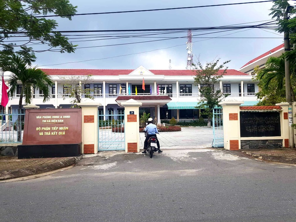 Trụ sở Ban Quản lý Dự án đầu tư xây dựng Điện Bàn (Quảng Nam) Doanh nghiệp tố BQLDA bảo kê hồ sơ mời thầu