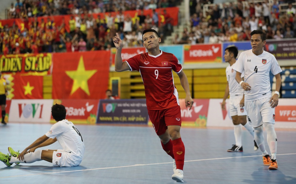 Những khoảnh khắc đội tuyển futsal Việt Nam giành vé dự giải châu Á - 3 Những khoảnh khắc đội tuyển futsal Việt Nam giành vé dự giải châu Á - 3