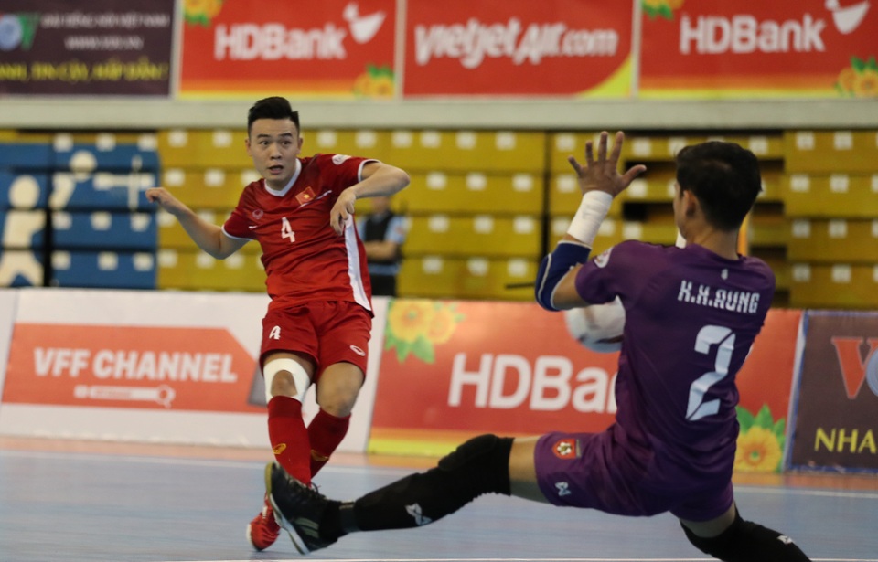 Những khoảnh khắc đội tuyển futsal Việt Nam giành vé dự giải châu Á - 2 Những khoảnh khắc đội tuyển futsal Việt Nam giành vé dự giải châu Á - 2