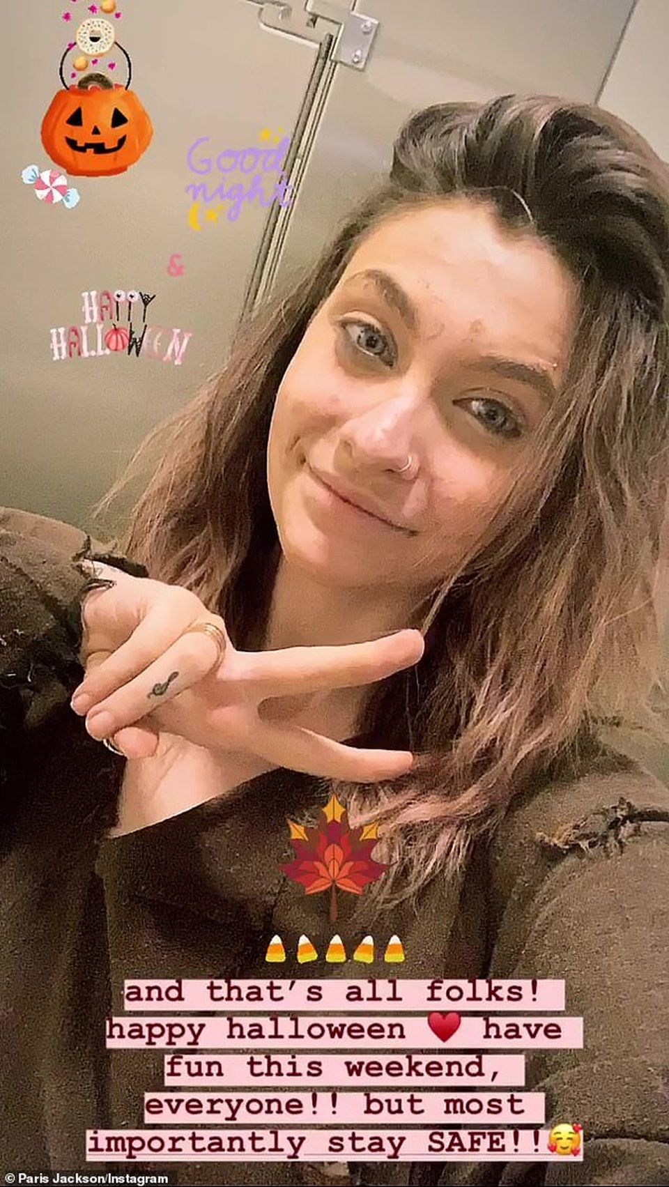 Paris Jackson hóa trang như thế nào dịp lễ Halloween này? - 8 Paris Jackson hóa trang như thế nào dịp lễ Halloween này? - 8