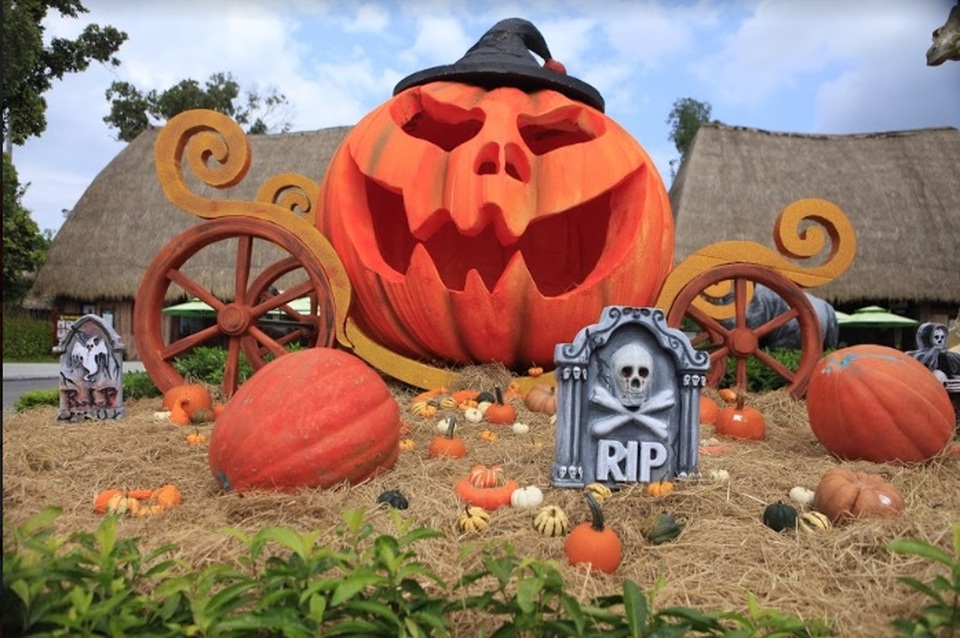 Choáng với “siêu bảo tàng” bí ngô của Vinpearl trong mùa Halloween - 11