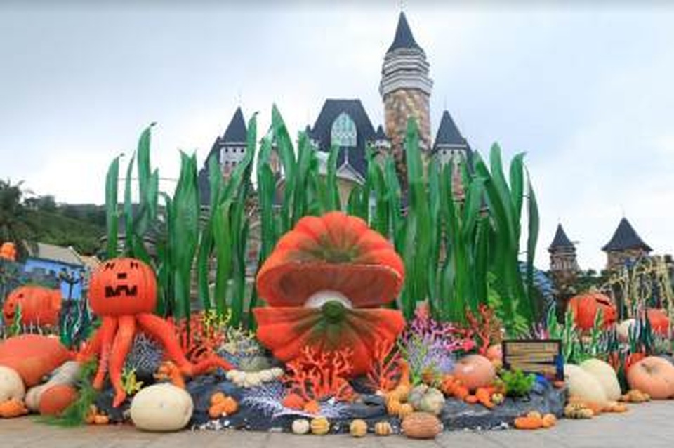 Choáng với “siêu bảo tàng” bí ngô của Vinpearl trong mùa Halloween - 4