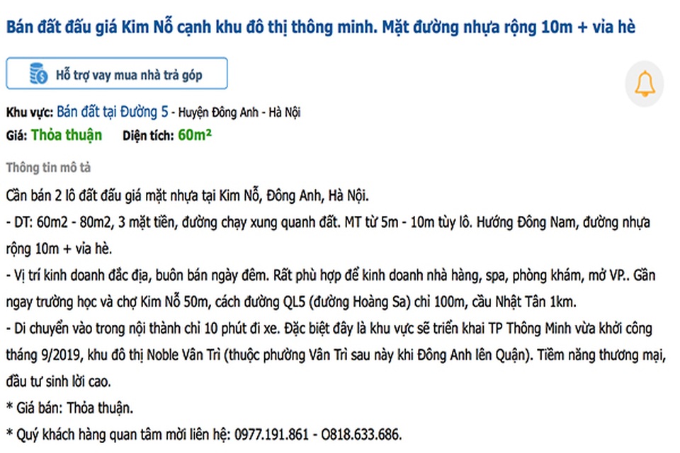Đông Anh sốt đất... độ nào? - 1 Đông Anh sốt đất... độ nào? - 1