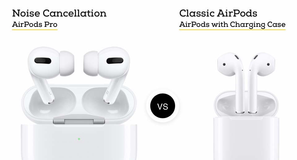 AirPods Pro có gì đặc biệt hơn AirPods 2, có nên nâng cấp? - 2 AirPods Pro có gì đặc biệt hơn AirPods 2, có nên nâng cấp? - 2