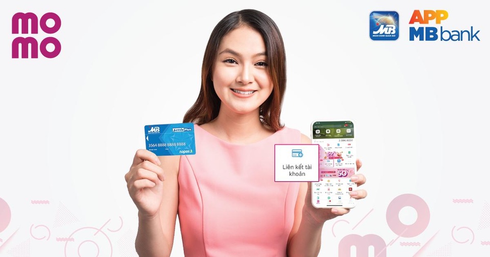 Hoàn tiền mỗi ngày khi liên kết thẻ ATM MBBank với Ví MoMo - 1 Hoàn tiền mỗi ngày khi liên kết thẻ ATM MBBank với Ví MoMo - 1