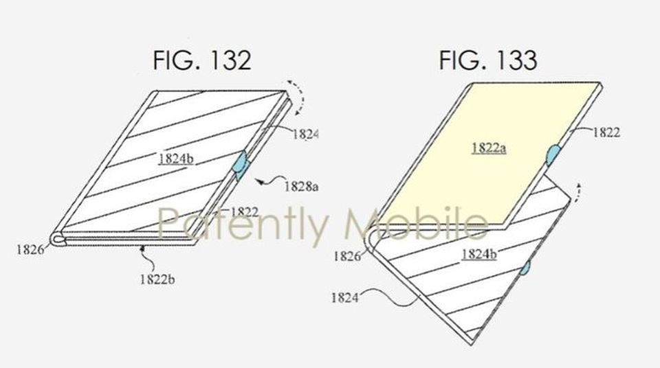 Bằng sáng chế của Samsung tiết lộ nhiều kiểu dáng điện thoại “siêu dị” - 2 Bằng sáng chế của Samsung tiết lộ nhiều kiểu dáng điện thoại “siêu dị” - 2