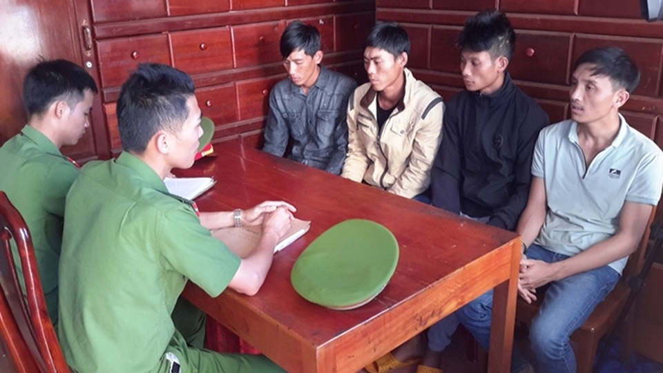Bắt nhóm đối tượng “hạ độc” hơn 2000 cây thông để lấy đất mặt đường - 1 Bắt nhóm đối tượng “hạ độc” hơn 2000 cây thông để lấy đất mặt đường - 1