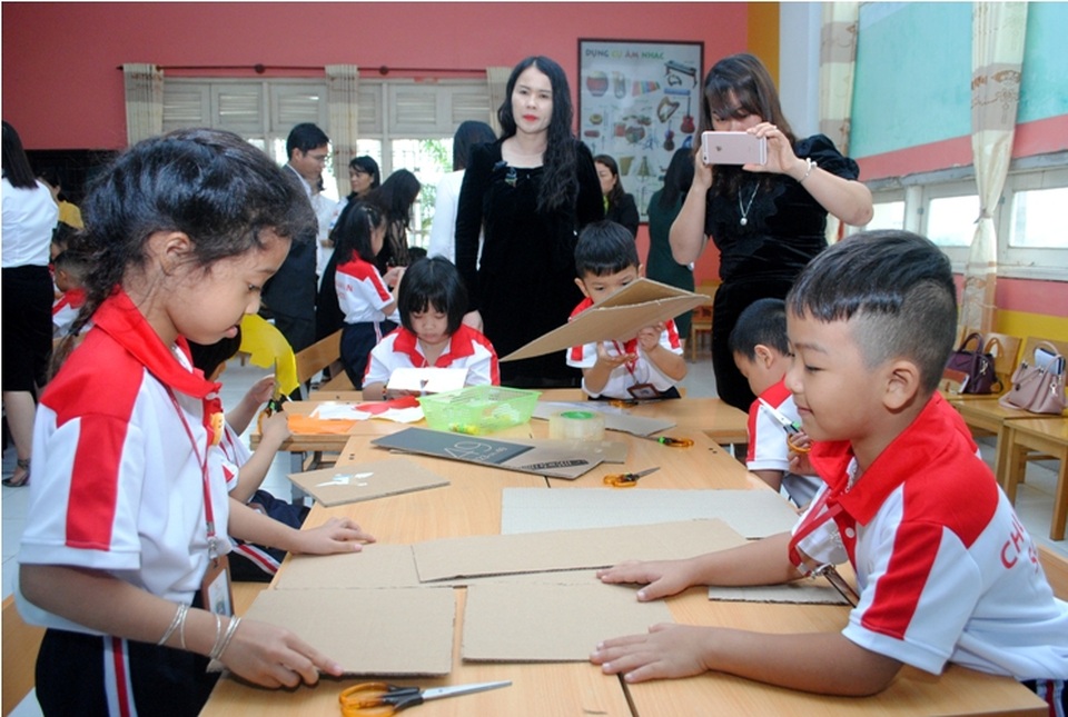 Quảng Bình: Triển khai chuyên đề dạy học STEM cho giáo viên 22 trường tiểu học - 2 Quảng Bình: Triển khai chuyên đề dạy học STEM cho giáo viên 22 trường tiểu học - 2