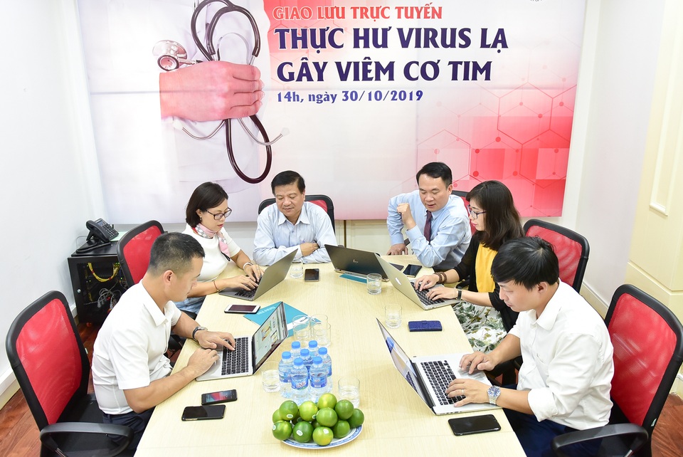Giao lưu trực tuyến: Thực hư virus lạ gây viêm cơ tim - 5 Giao lưu trực tuyến: Thực hư virus lạ gây viêm cơ tim - 5