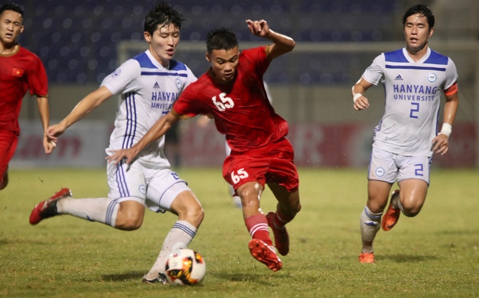 U21 Việt Nam đánh bại khách mời đến từ Hàn Quốc tại giải U21 quốc tế - 5 U21 Việt Nam đánh bại khách mời đến từ Hàn Quốc tại giải U21 quốc tế - 5
