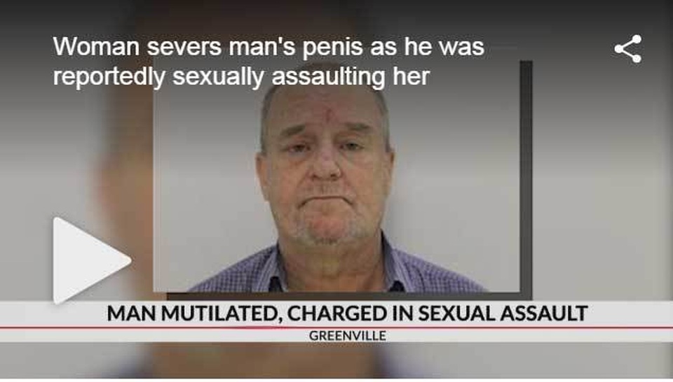 Bị cưỡng hiếp, nạn nhân cắn đứt cậu nhỏ của kẻ tấn công - 1 Bị cưỡng hiếp, nạn nhân cắn đứt cậu nhỏ của kẻ tấn công - 1