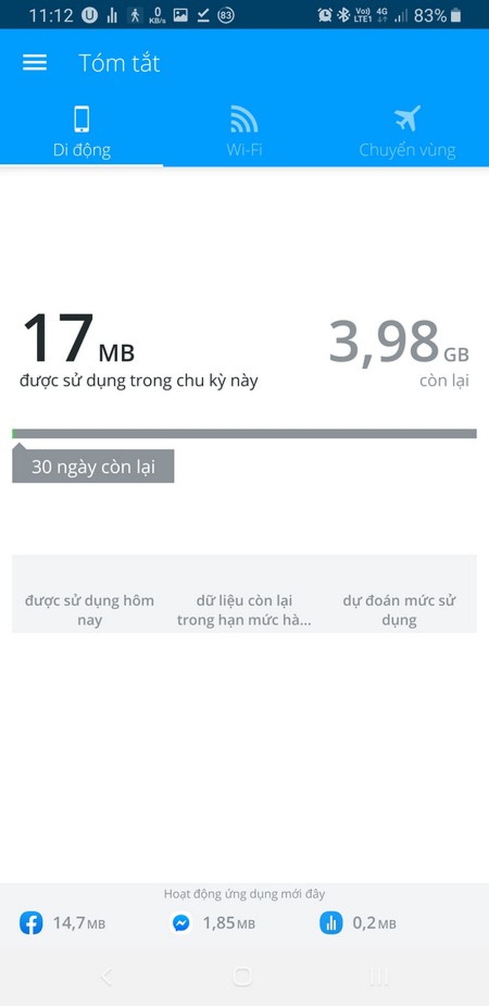 Ứng dụng quản lý chi tiết dung lượng mạng 4G đã sử dụng trên smartphone - 9 Ứng dụng quản lý chi tiết dung lượng mạng 4G đã sử dụng trên smartphone - 9