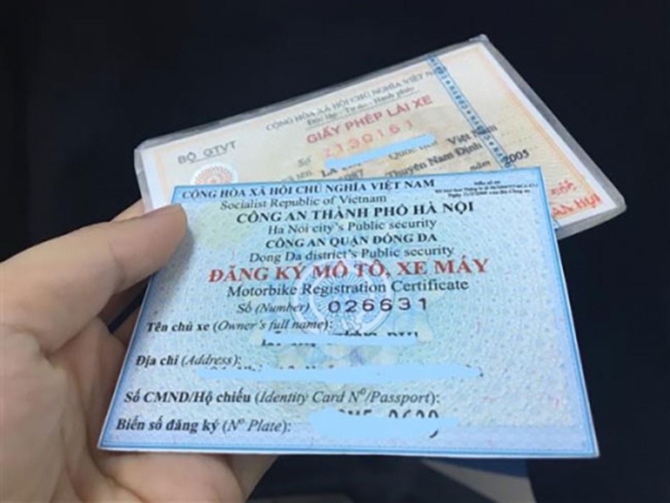 Đăng ký xe sẽ là thẻ nhựa, có mã vạch QR - 1 Đăng ký xe sẽ là thẻ nhựa, có mã vạch QR - 1
