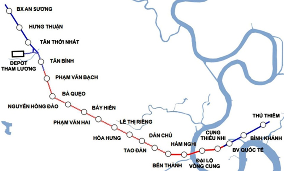 Tuyến Metro số 2 TPHCM: 10 năm chật vật, đội vốn gấp 2 vẫn chưa thể bắt đầu - 1 Tuyến Metro số 2 TPHCM: 10 năm chật vật, đội vốn gấp 2 vẫn chưa thể bắt đầu - 1