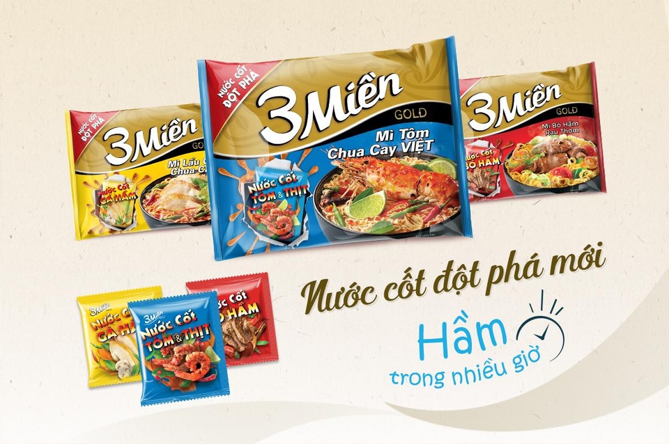 Mì 3 Miền tiếp tục dẫn đầu thị trường với công nghệ nước cốt đột phá - 1 Mì 3 Miền tiếp tục dẫn đầu thị trường với công nghệ nước cốt đột phá - 1
