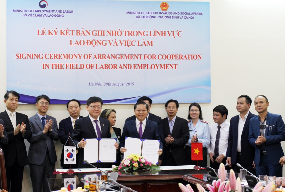Tăng cường hợp tác lao động việc làm giữa Việt Nam - Hàn Quốc - 1 Tăng cường hợp tác lao động việc làm giữa Việt Nam - Hàn Quốc - 1