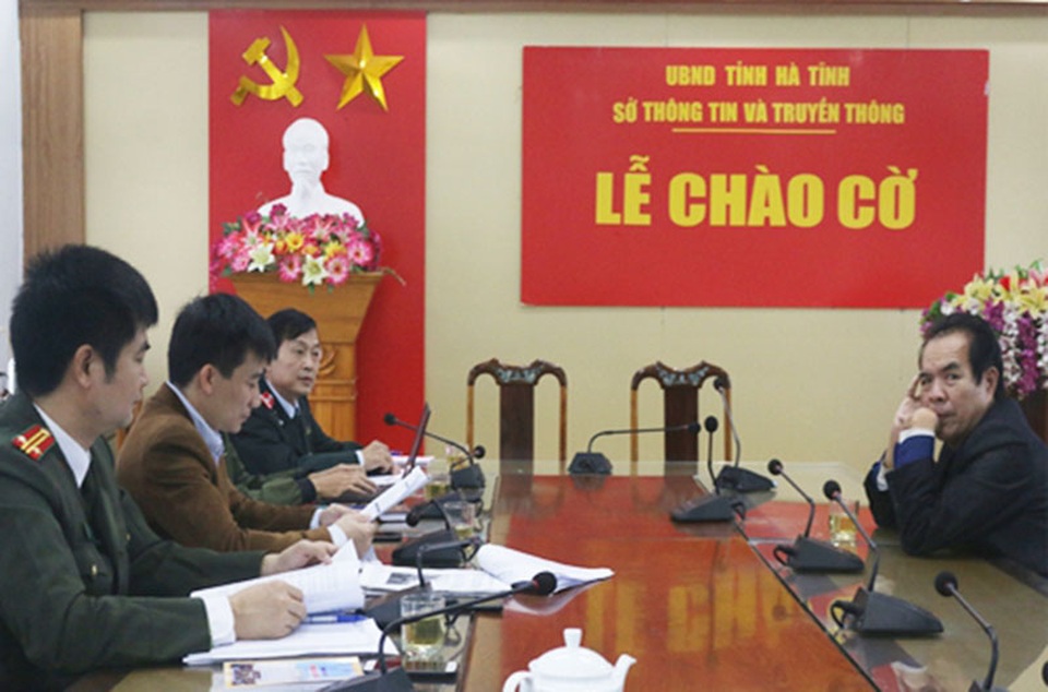 Xử lý người đàn ông lập báo điện tử lậu ở Hà Tĩnh - 2 Xử lý người đàn ông lập báo điện tử lậu ở Hà Tĩnh - 2