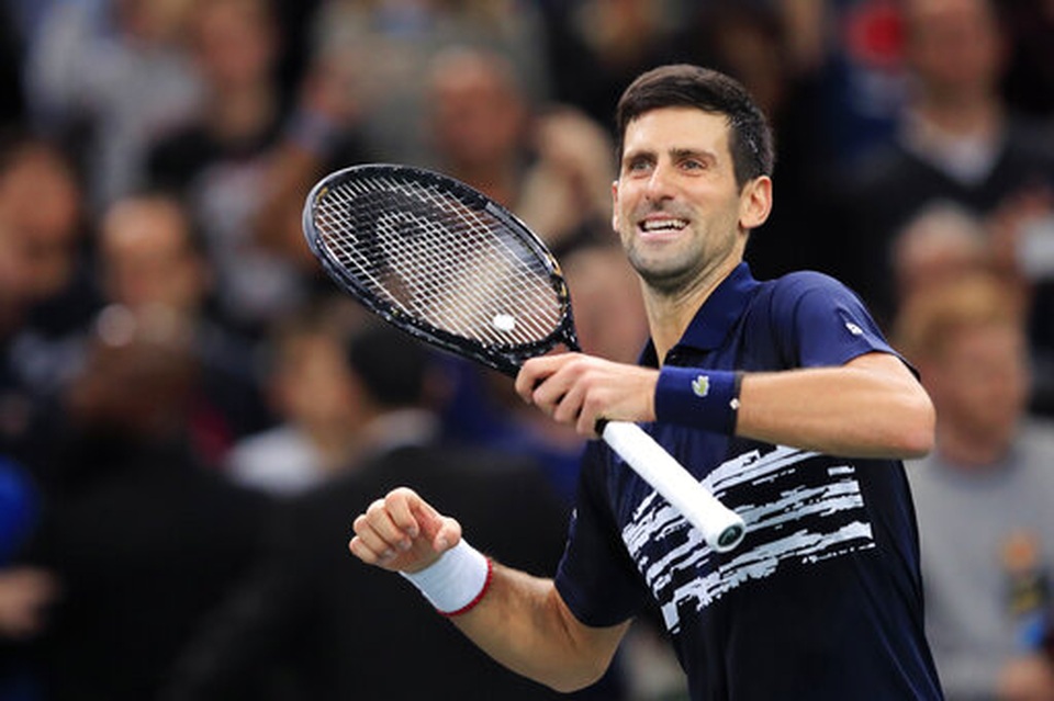 Novak Djokovic lần thứ năm vô địch Paris Masters - 3 Novak Djokovic lần thứ năm vô địch Paris Masters - 3