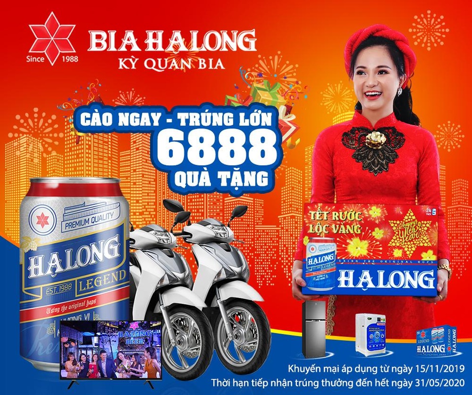 Tết này - Cùng bia Hạ Long rước lộc về nhà - 1