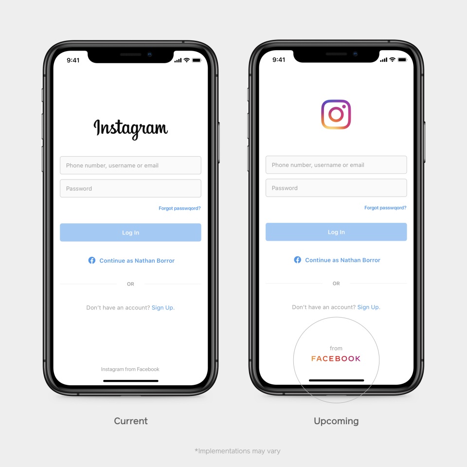 Facebook bất ngờ thay đổi logo - Đơn giản nhưng nhiều hàm ý - 2 Facebook bất ngờ thay đổi logo - Đơn giản nhưng nhiều hàm ý - 2