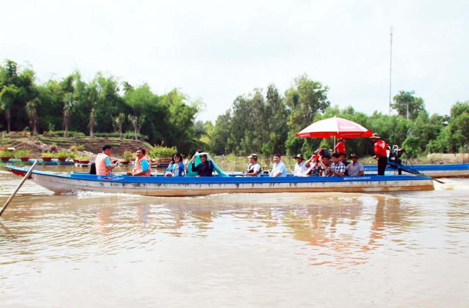 Màu xanh mê hoặc của rừng tràm Trà Sư mùa nước nổi - 2 Màu xanh mê hoặc của rừng tràm Trà Sư mùa nước nổi - 2
