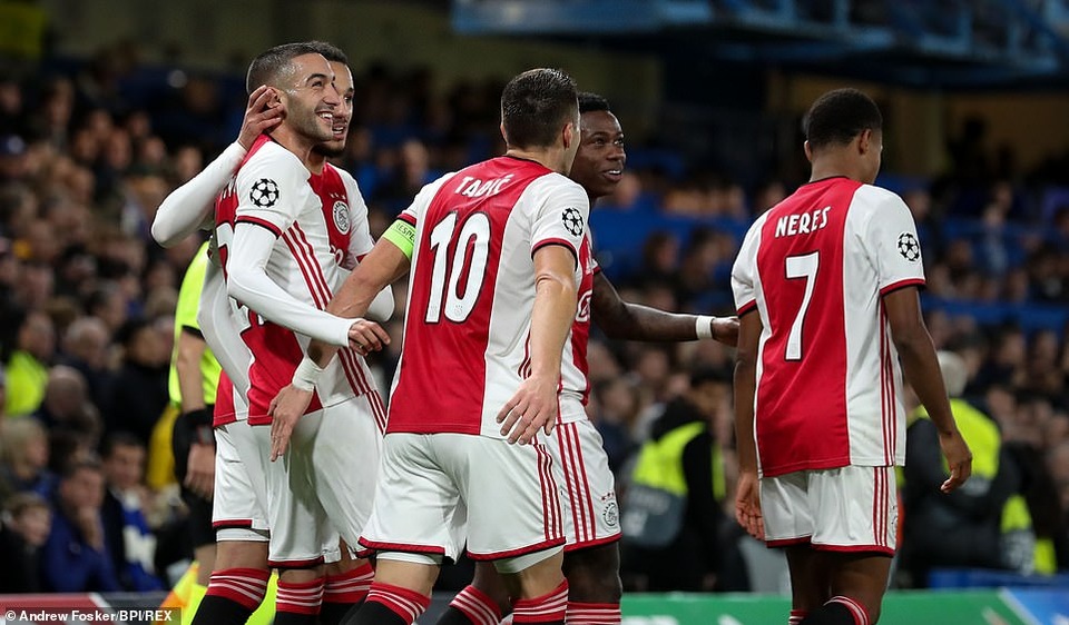 Chelsea 4-4 Ajax: Bước ngoặt ở hai tấm thẻ đỏ - 3 Chelsea 4-4 Ajax: Bước ngoặt ở hai tấm thẻ đỏ - 3