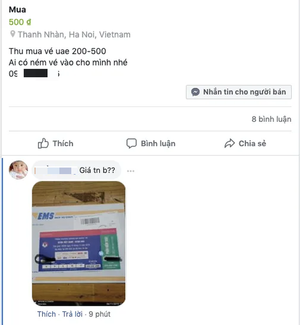 Vé trận Việt Nam - UAE vừa đến tay, dân phe “hét luôn 4 lần giá - 4 Vé trận Việt Nam - UAE vừa đến tay, dân phe “hét luôn 4 lần giá - 4