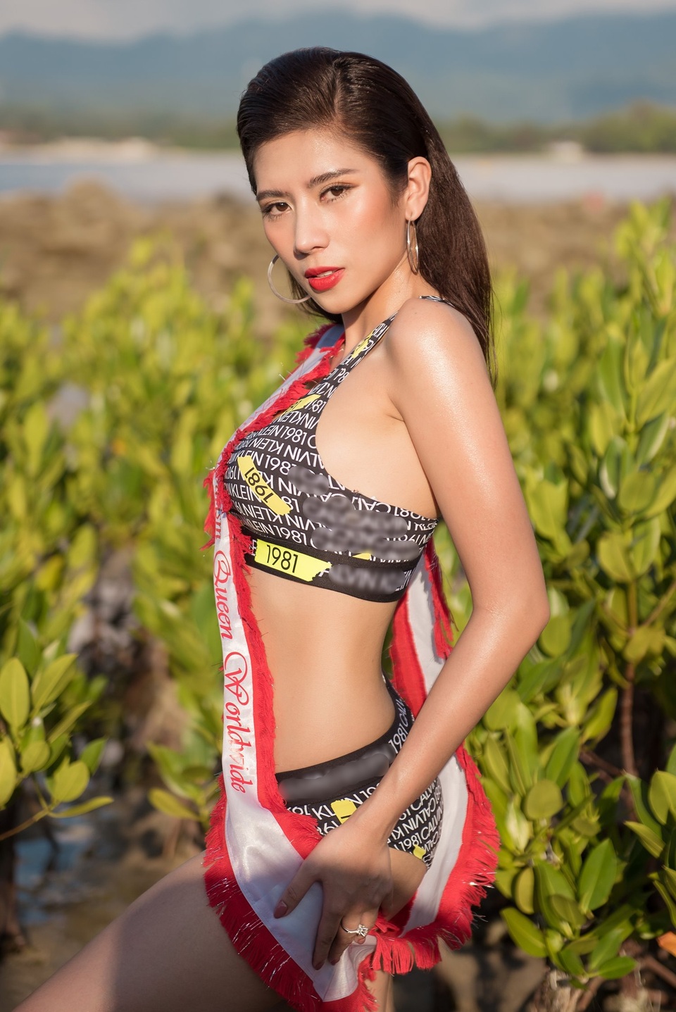 Hoa hậu Du lịch Quốc tế 2019 diện bikini khoe dáng - 4 Hoa hậu Du lịch Quốc tế 2019 diện bikini khoe dáng - 4