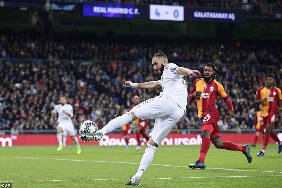 Đại thắng Galatasaray 6-0, Real Madrid cầm chắc tấm vé đi tiếp - 9 Đại thắng Galatasaray 6-0, Real Madrid cầm chắc tấm vé đi tiếp - 9