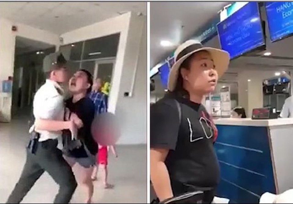 Khai trừ Đảng nữ Đại úy công an lăng mạ nhân viên hàng không - 1 Khai trừ Đảng nữ Đại úy công an lăng mạ nhân viên hàng không - 1