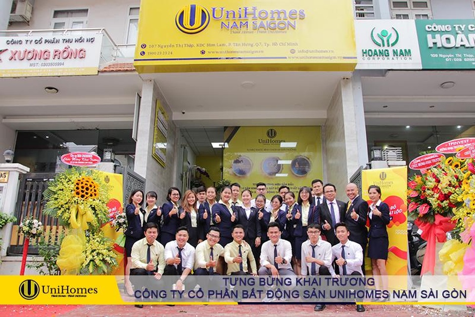 Khai trương đỏ tấn tài phát lộc cùng Công ty Cổ phần Bất động sản UniHomes Nam Sài Gòn - 3 Khai trương đỏ tấn tài phát lộc cùng Công ty Cổ phần Bất động sản UniHomes Nam Sài Gòn - 3