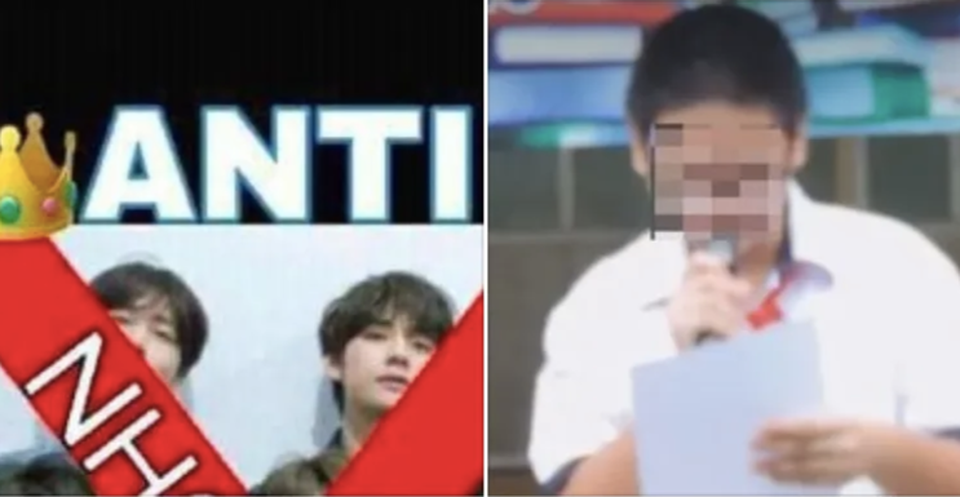 Công khai clip học sinh xin lỗi vì “nhục mạ” nhóm nhạc Hàn Quốc: Hiệu phó nhận mình nóng vội - 1 Công khai clip học sinh xin lỗi vì “nhục mạ” nhóm nhạc Hàn Quốc: Hiệu phó nhận mình nóng vội - 1