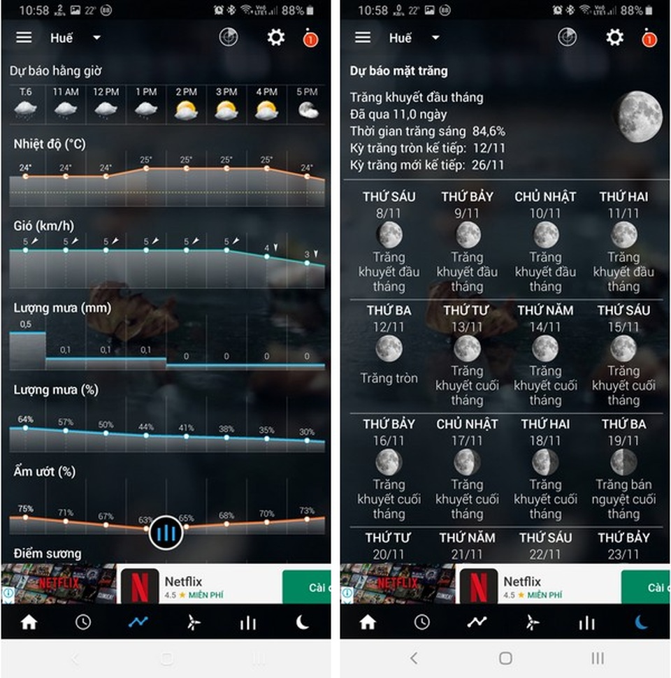 Ứng dụng dự báo thời tiết với giao diện cực đẹp dành cho smartphone - 5 Ứng dụng dự báo thời tiết với giao diện cực đẹp dành cho smartphone - 5