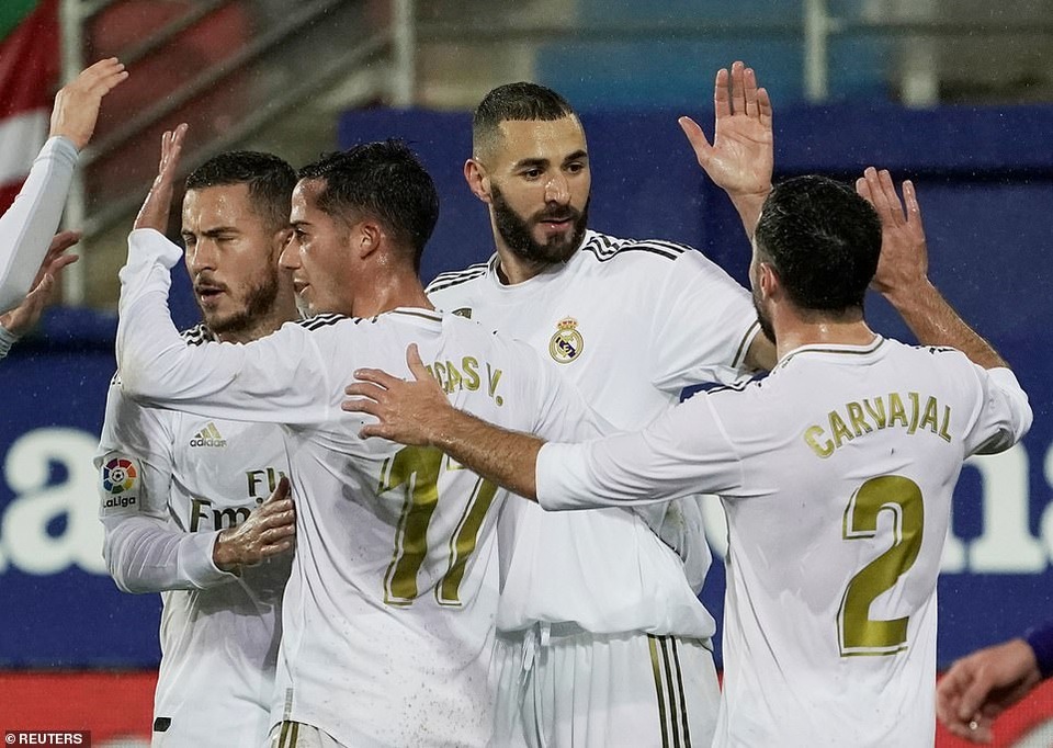 Eibar 0-4 Real Madrid: Benzema và Ramos tỏa sáng - 2 Eibar 0-4 Real Madrid: Benzema và Ramos tỏa sáng - 2