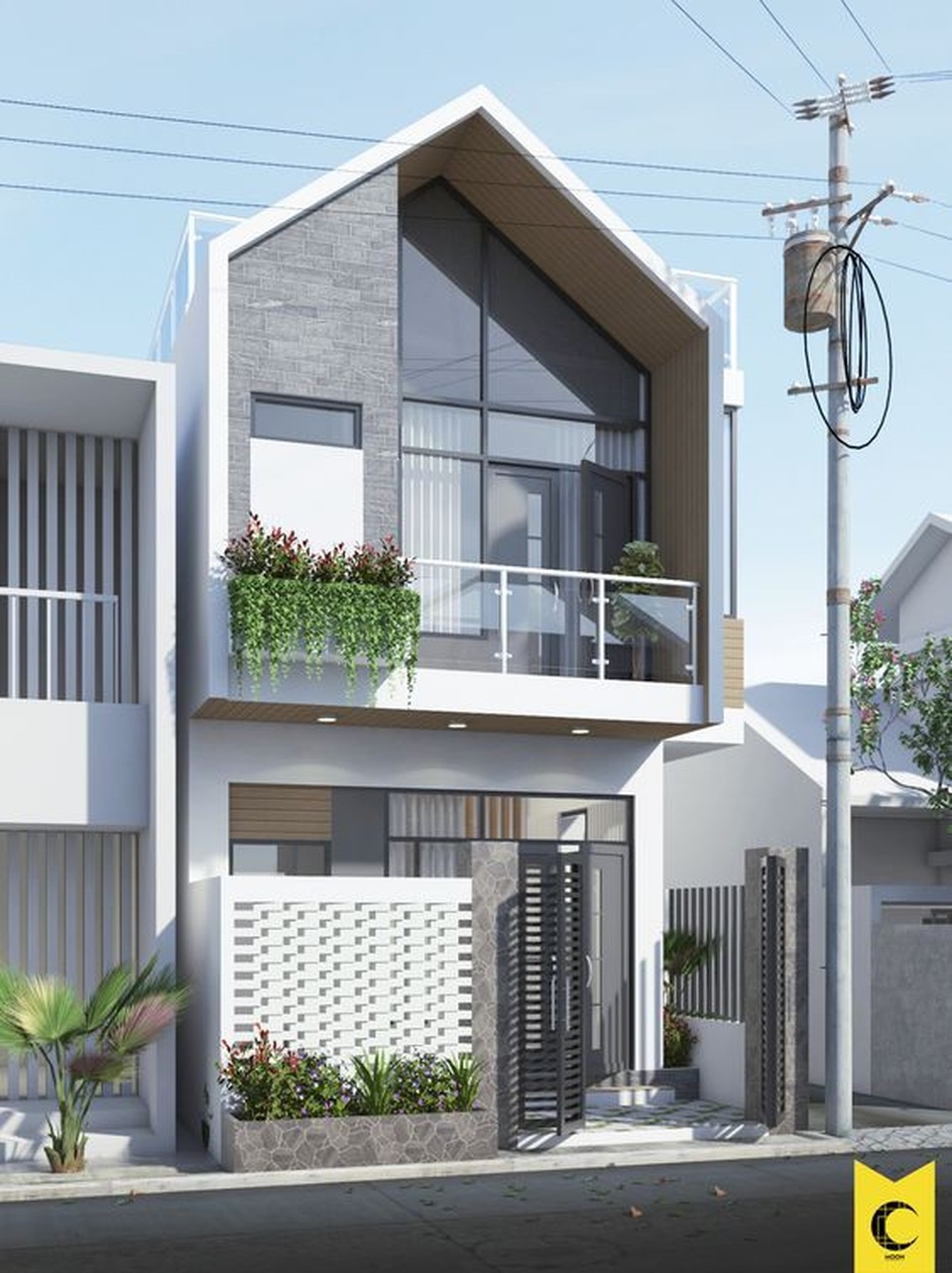 Những kiểu nhà mái và mặt tiền khác biệt gây tò mò nhưng siêu ấn tượng - 6 Những kiểu nhà mái và mặt tiền khác biệt gây tò mò nhưng siêu ấn tượng - 6