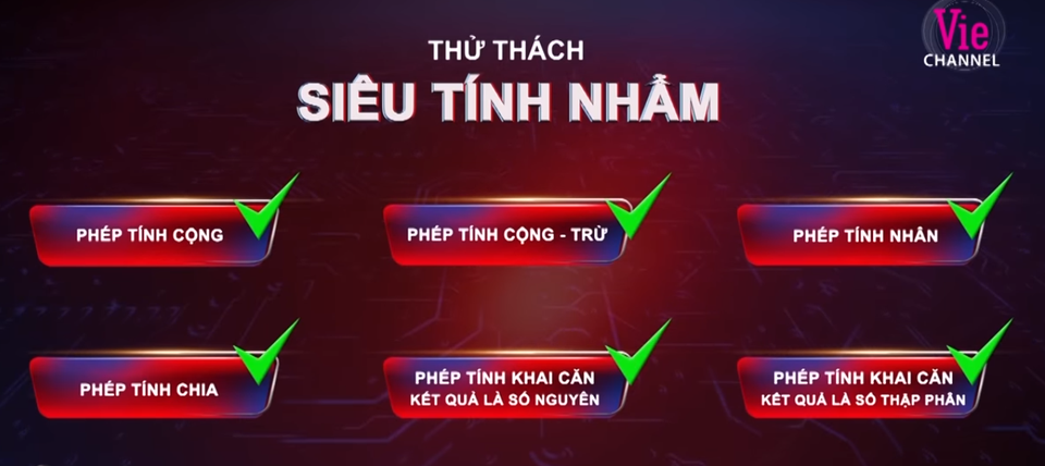 Ngỡ ngàng cậu bé 12 tuổi tính nhẩm khai căn số 63 chữ số chỉ trong... 11 giây - 1 Ngỡ ngàng cậu bé 12 tuổi tính nhẩm khai căn số 63 chữ số chỉ trong... 11 giây - 1
