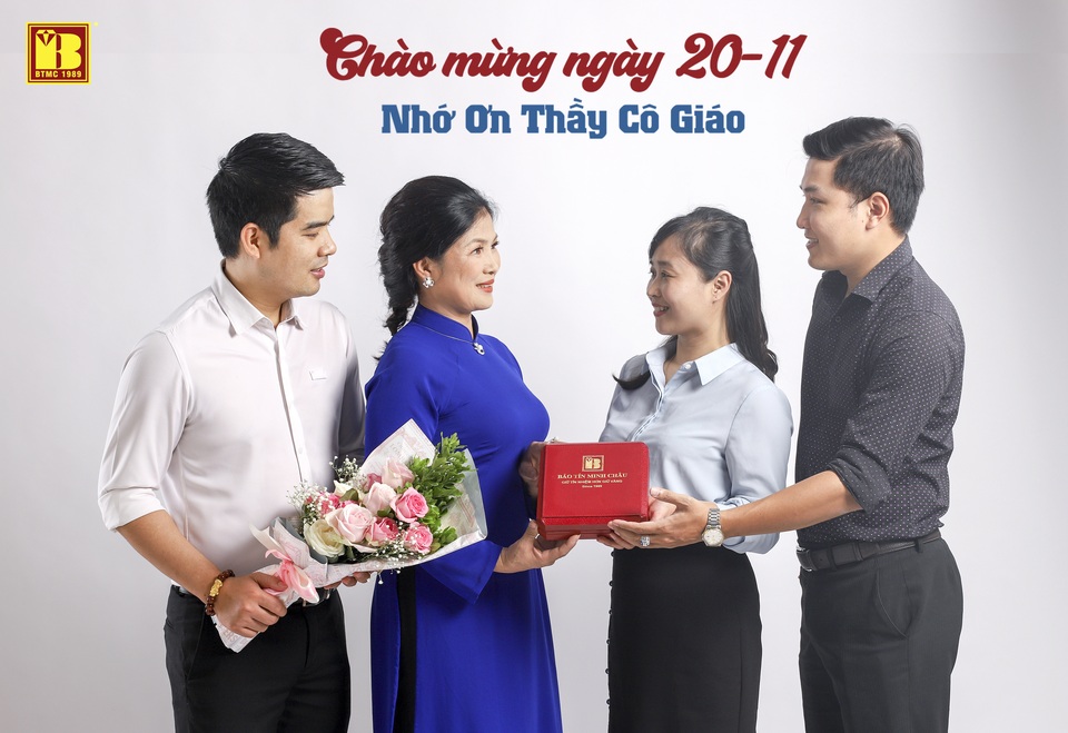 Tri ân ngày Nhà giáo Việt Nam: Đến Bảo tín Minh Châu “mua một, tặng một” - 1 Tri ân ngày Nhà giáo Việt Nam: Đến Bảo tín Minh Châu “mua một, tặng một” - 1