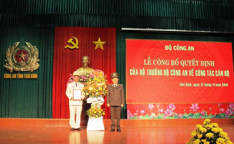 Công an tỉnh Thái Bình có tân Giám đốc - 1 Công an tỉnh Thái Bình có tân Giám đốc - 1