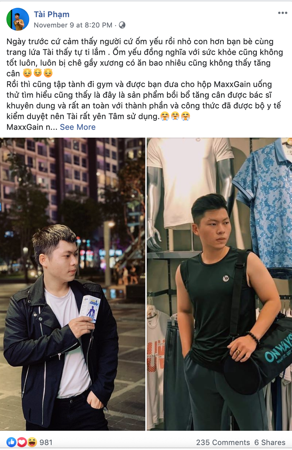 Tiến Lộc Về nhà đi con sụt cân nghiêm trọng sau trận sốt kéo dài và bí kíp lấy lại vóc dáng “chuẩn 10” - 4 Tiến Lộc Về nhà đi con sụt cân nghiêm trọng sau trận sốt kéo dài và bí kíp lấy lại vóc dáng “chuẩn 10” - 4