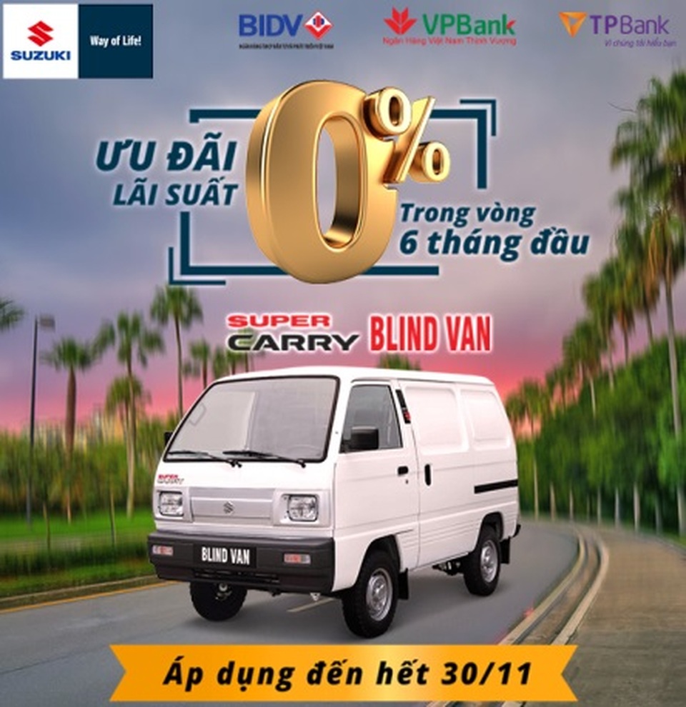 Suzuki Super Carry Blind Van - Xe tải “Nhỏ mà có võ” - 1 Suzuki Super Carry Blind Van - Xe tải “Nhỏ mà có võ” - 1