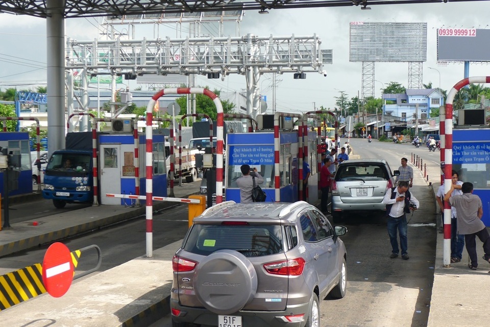 Bộ GTVT thống nhất không thu phí trạm T2 trên quốc lộ 91 - 1 Bộ GTVT thống nhất không thu phí trạm T2 trên quốc lộ 91 - 1