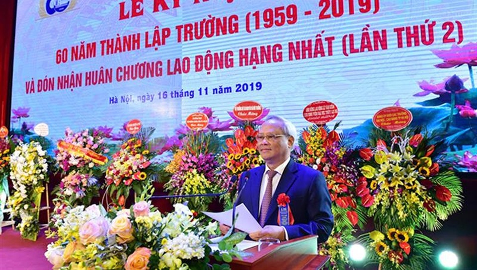 Trường ĐH Thủy lợi kỷ niệm 60 năm thành lập, đón nhận Huân chương Lao động hạng Nhất - 3 Trường ĐH Thủy lợi kỷ niệm 60 năm thành lập, đón nhận Huân chương Lao động hạng Nhất - 3