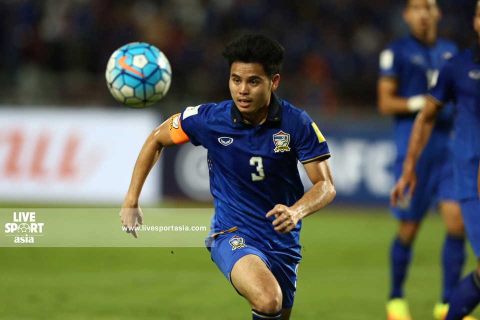 Theerathon trở lại, đội tuyển Thái Lan sẽ khắc phục điểm yếu ở hàng thủ - 1 Theerathon trở lại, đội tuyển Thái Lan sẽ khắc phục điểm yếu ở hàng thủ - 1