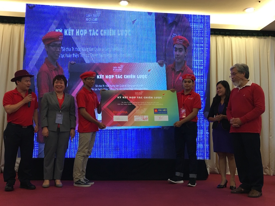 Group Quản trị và Khởi nghiệp ký kết hợp tác chiến lược