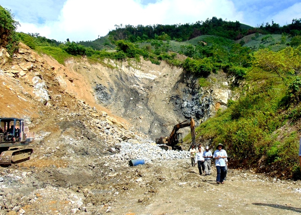 Nơi dự kiến đặt nhà máy thép Việt Pháp. Tỉnh Quảng Nam khẳng định nhà máy thép sẽ không ảnh hưởng đến nguồn nước Vu Gia - Thu Bồn