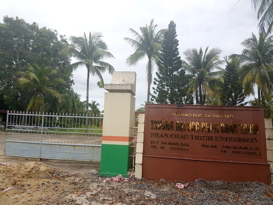 Sinh viên chưa biết học đâu khi trường trả lại mặt bằng - 1 Trường ĐH Phan Châu Trinh khó thể di dời đúng thời hạn